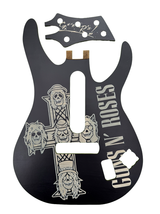 Guns N’ Roses (Black) - Skull Crucifix MagnaPlate Set
