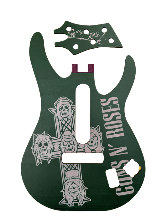 Guns N’ Roses (Green) - Skull Crucifix MagnaPlate Set